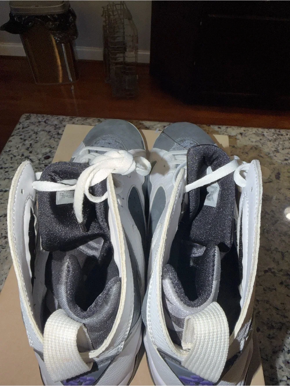 Size 12 Jordan 7 Retro 2021 Flint SKU CU9307-100 Preowned No Box